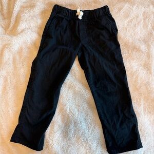 Cat & Jack Black Elastic Waist Kids Pants